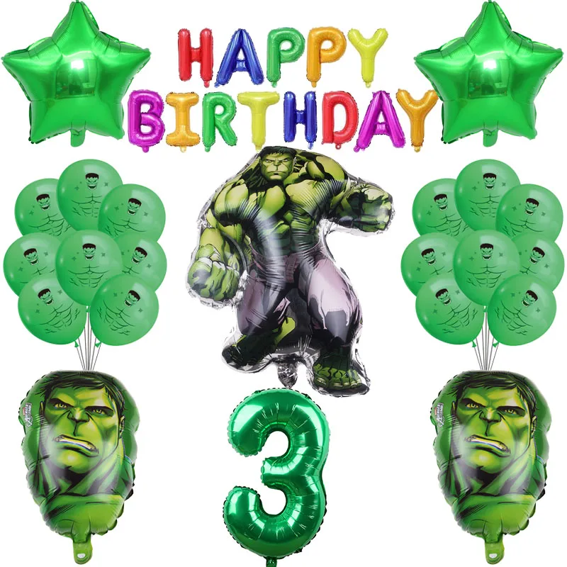 Детские игрушки в виде Мстителей Халка украшение 32-дюймовый шар цифр товары для