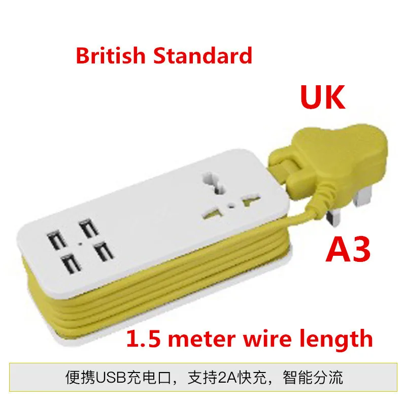 Евророзетка в 10 А универсальная настенная розетка с 4 usb портами|universal wall socket usb|eu