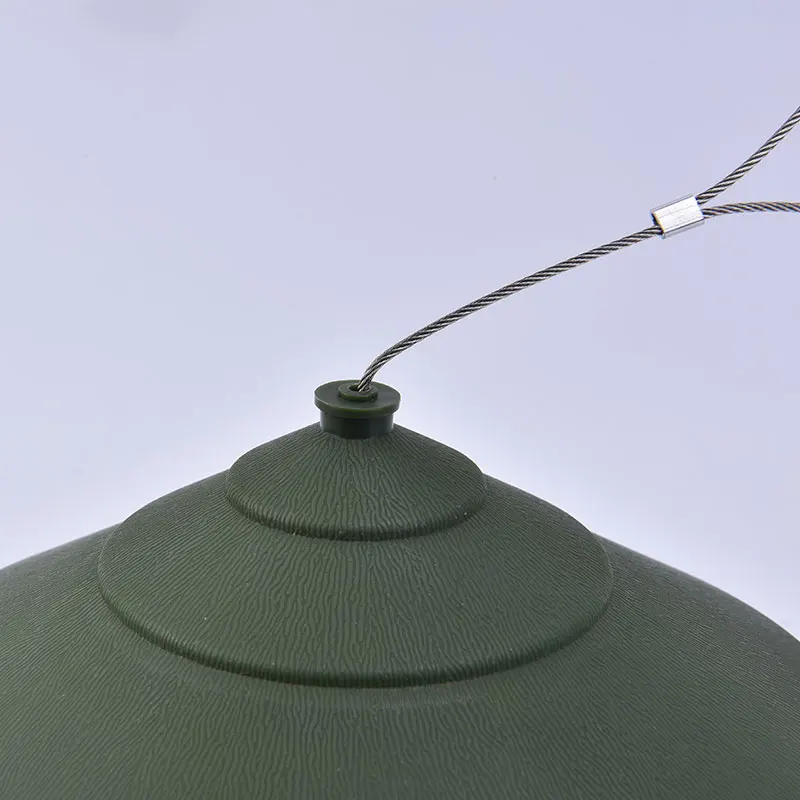 

Large Capacity Bird Feeder Transparent Shell Plastic Hanging Bird Feeder With Roof For Outdoor Garden Patio Backyard