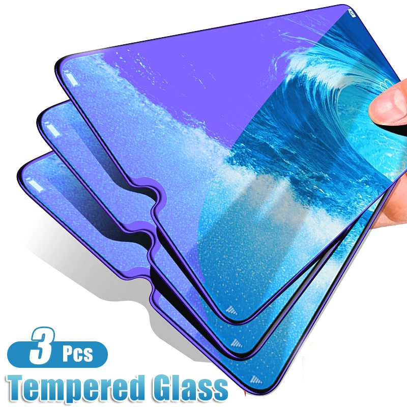 3 шт./лот защитное закаленное стекло полное покрытие для huawei Honor 8x Max 9 10 Lite 7a 7c Pro P