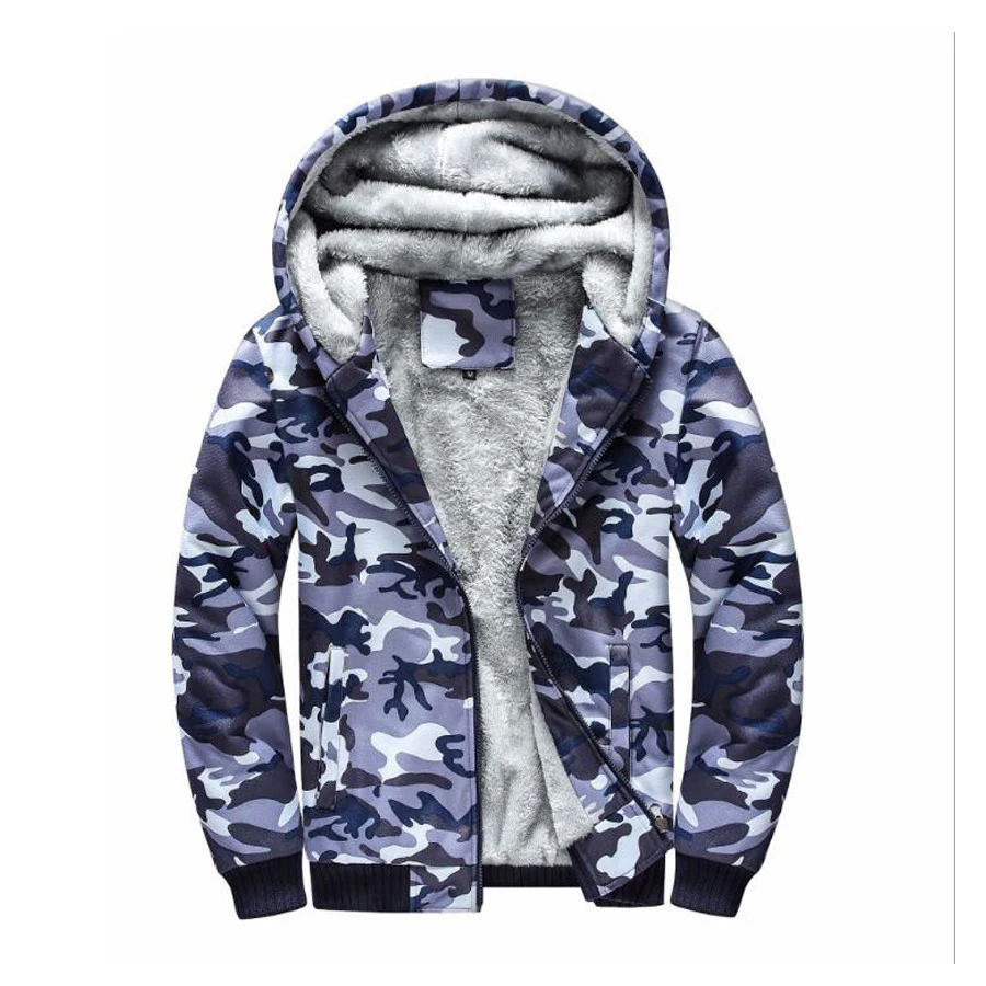 2018 осень зима мужская камуфляжная куртка с капюшоном пальто размера плюс M 5XL