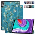 Искусственная кожа; Украшение в виде цветка чехол Funda для Lenovo Xiaoxin Pad Pro 2021 смарт-подставка для Lenovo YOGA Tab P11 Pro TB-J716F TB-J706F 11,5 ''чехол