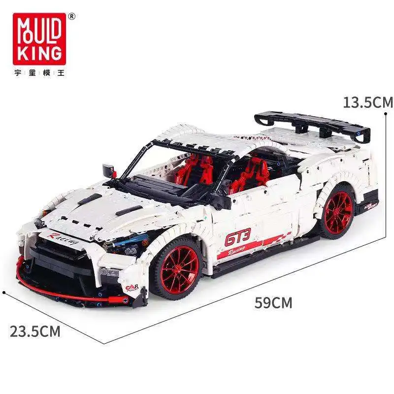 Конструктор нисмо Nissan GTR GT3 набор скоростных гоночных спортивных автомобилей