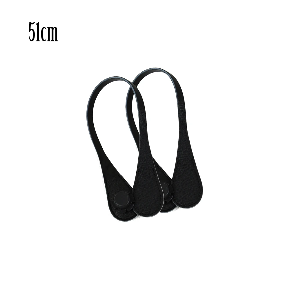 Tanqu Короткие Длинные Экстра тонкие каплевидные ручки из искусственной кожи для