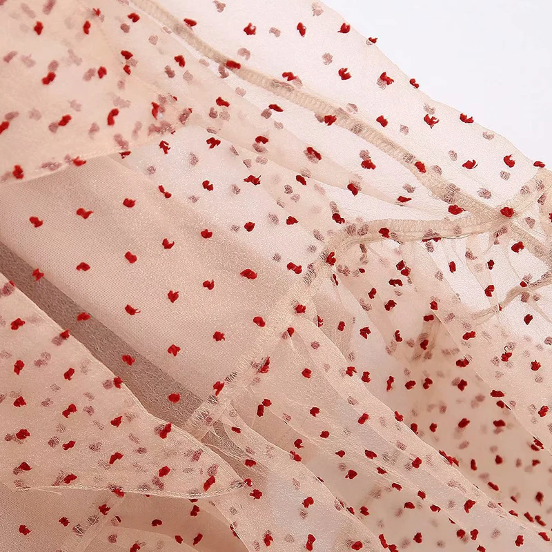 Женское весеннее платье в горошек вечерние платья до колена с бантом круглым