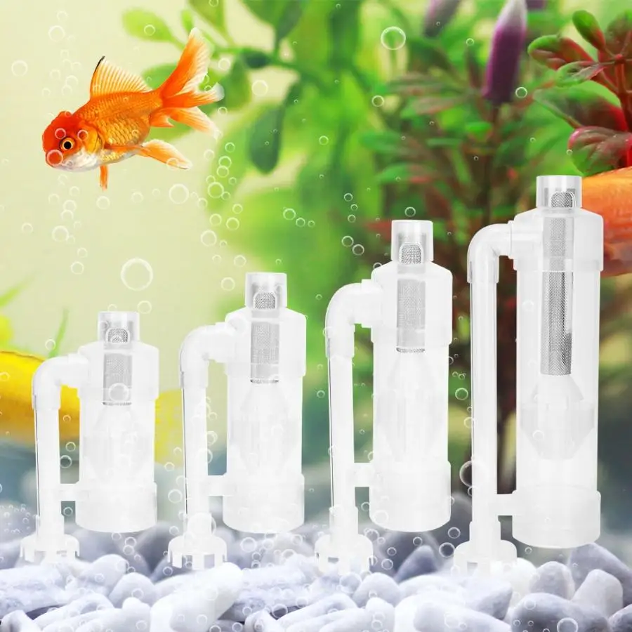 Инструмент для очистки аквариума прозрачный фильтр коллектор Фильтр отходов