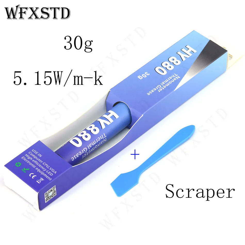 Термальная паста WFXSTD 30g 5 15 для пасты в виде силиконового процессора с процессором