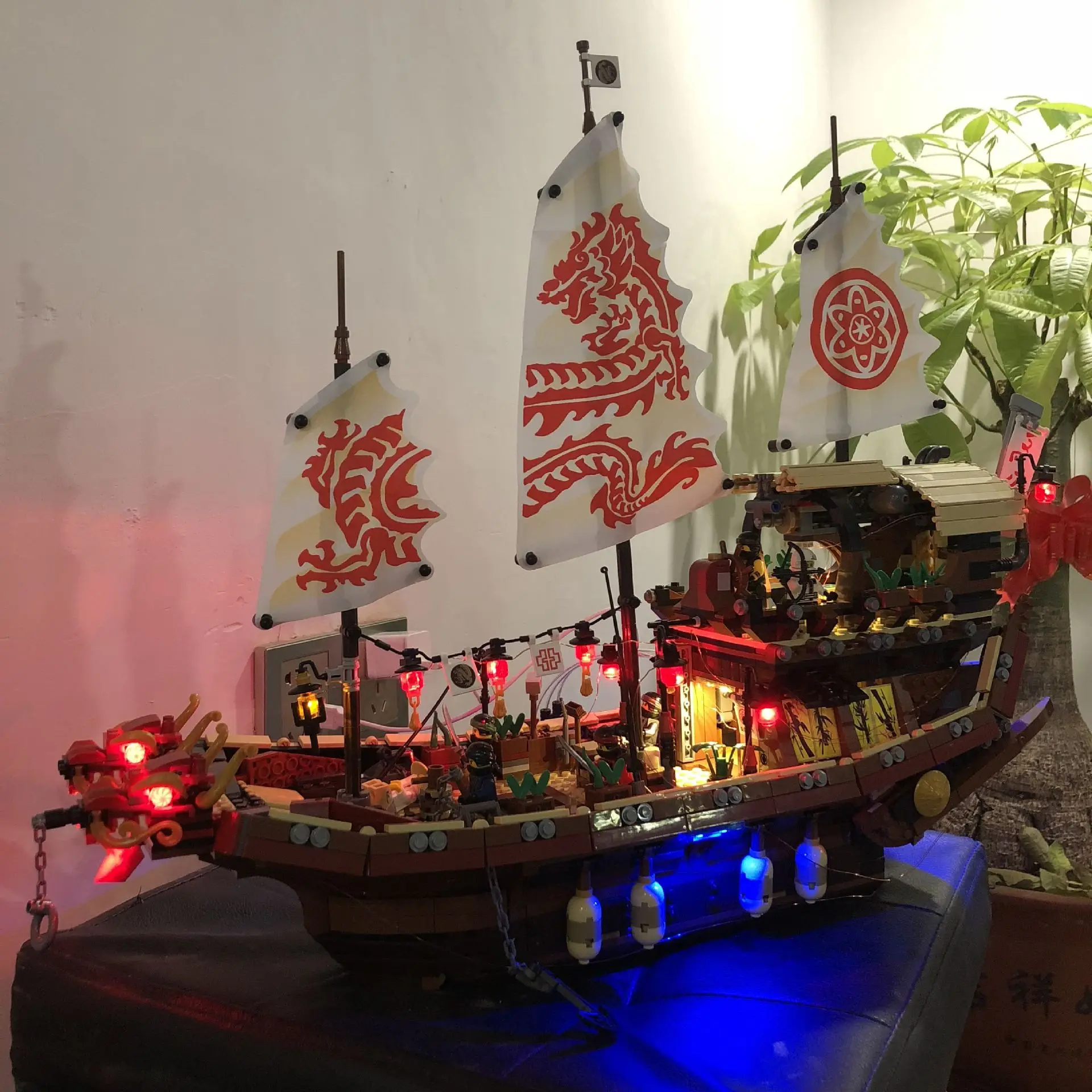 Новый светодиодный светильник набор для фильма ниндзя десткая Баунти