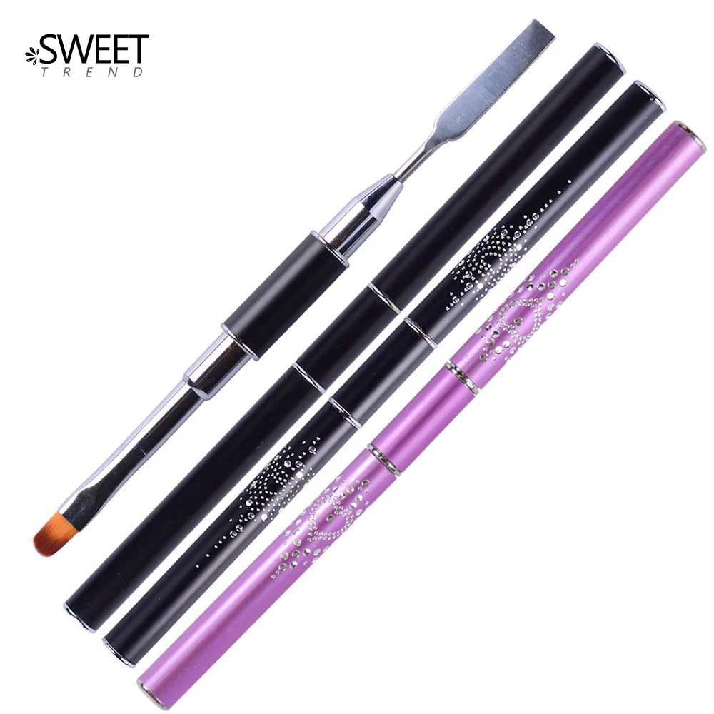 

2021 популярные инструменты для ногтей, цветная ручка, Цветочная ручка, многофункциональный инструмент для ногтей-металлические инструменты...