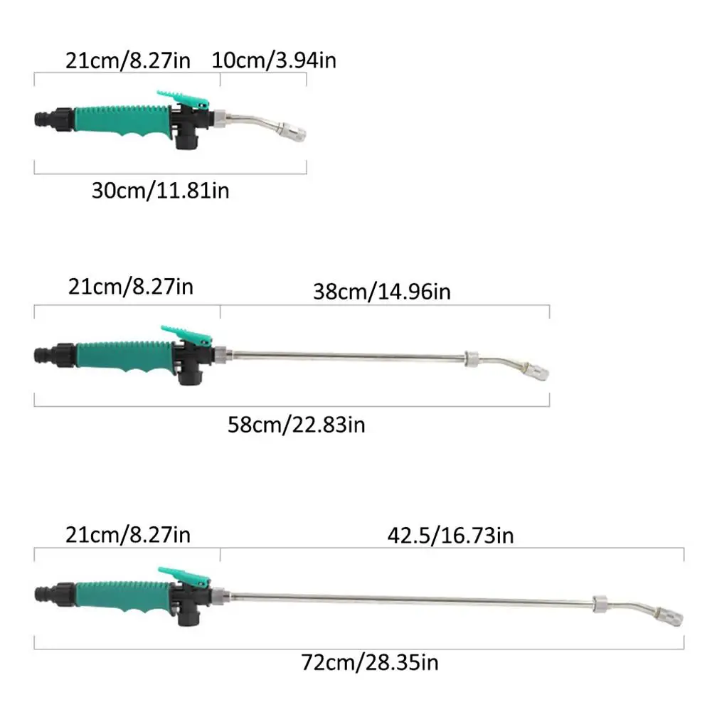 Водный пистолет высокого давления 2 в 1 мощный распылитель для мойки автомобилей