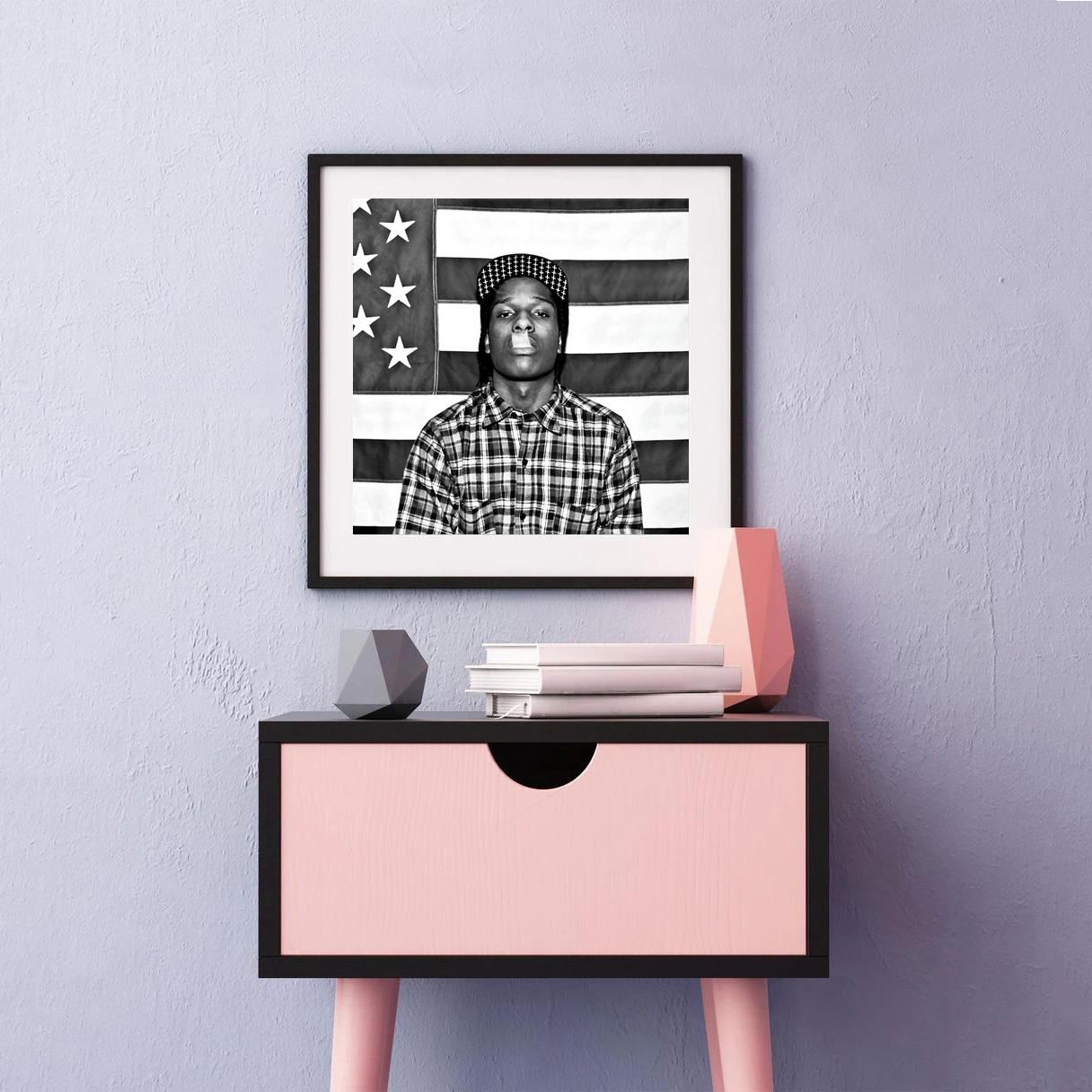 ASAP Rocky LIVELOVE обложка музыкального альбома плакат холст принт рэп хип-хоп музыка