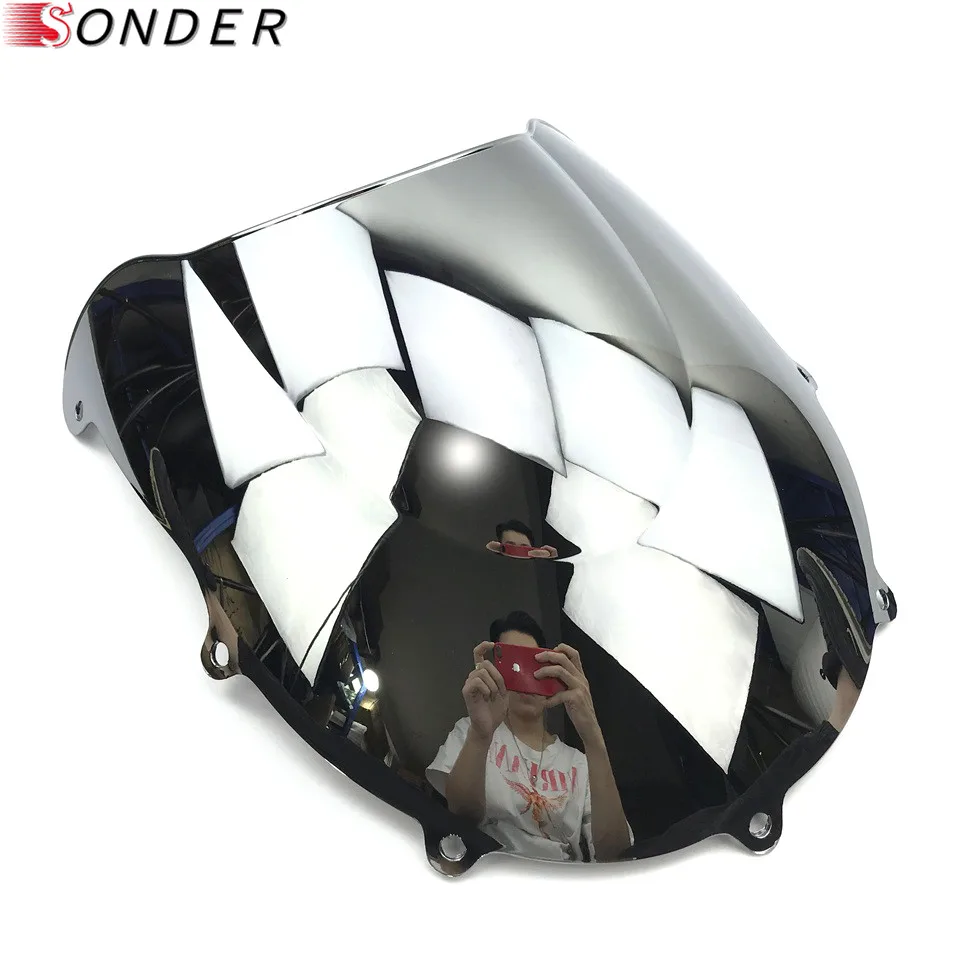 Для Suzuki GSXR600 GSXR750 GSX R GSXR 600 750 96 97 98 99 1996 1997 1998 1999 детали ветрового стекла с двойными
