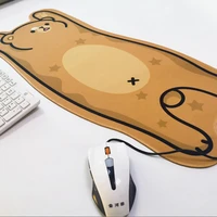 mouse pad anti slip cute cartoon animal pattern rubber lovely practical pc computer gaming peripheral accessories mouse mat