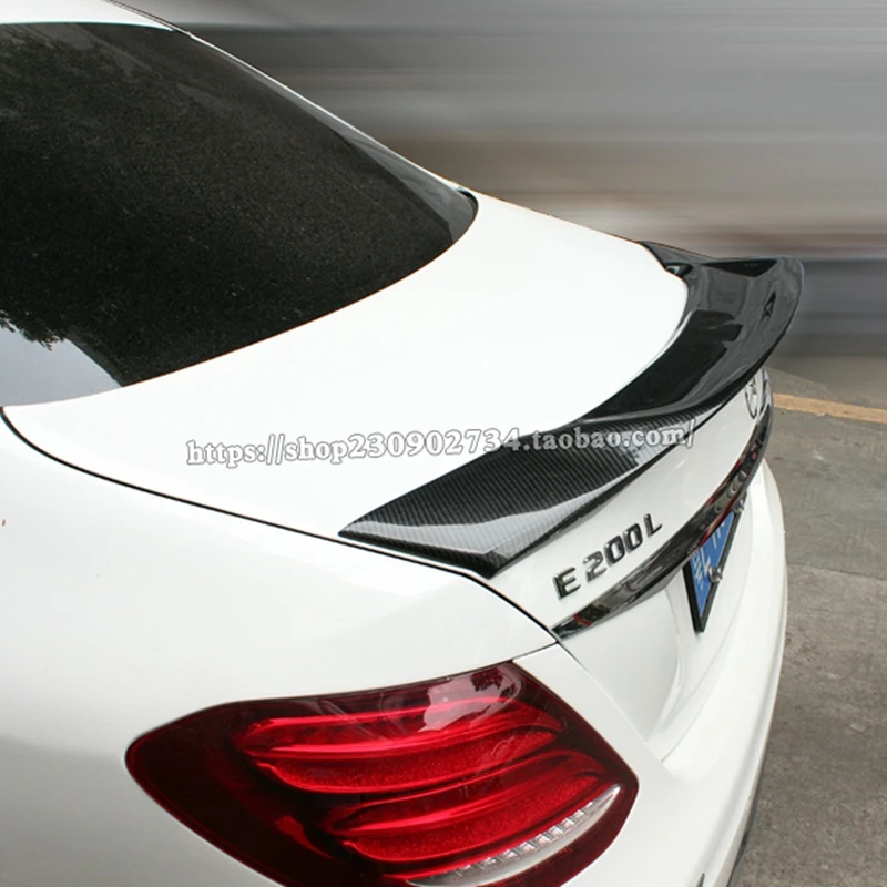 Спойлер R Style для Mercedes W213 задний спойлер Для Седана из углеродного волокна класса E
