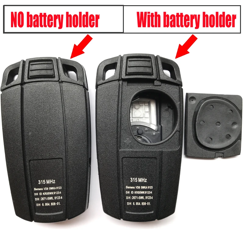 Запасной корпус KEYECU 10 шт./лот умный безключевой дистанционный ключ чехол-брелок