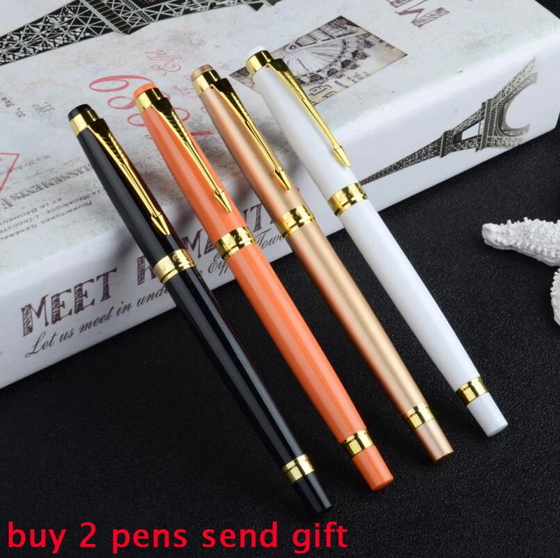 Ручка перьевая металлическая с чернильными чернилами 2 шт. | Канцтовары для офиса