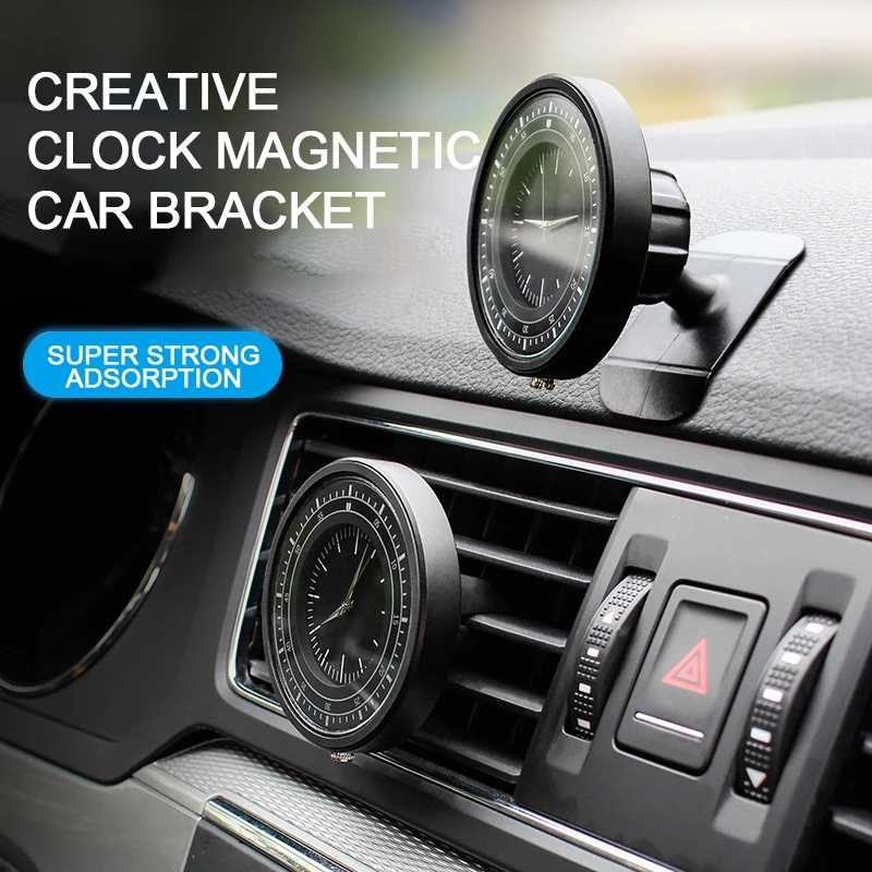 Новые дизайнерские сильные магнитные часы для мобильных телефонов настенные