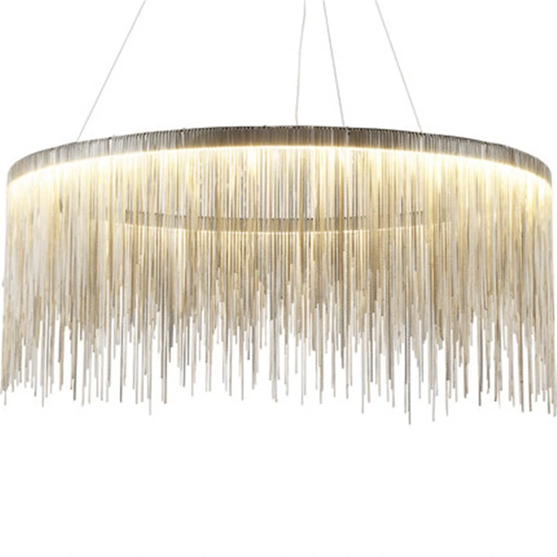 Светодиодный светильник цепочка в стиле постмодерн для гостиной столовой