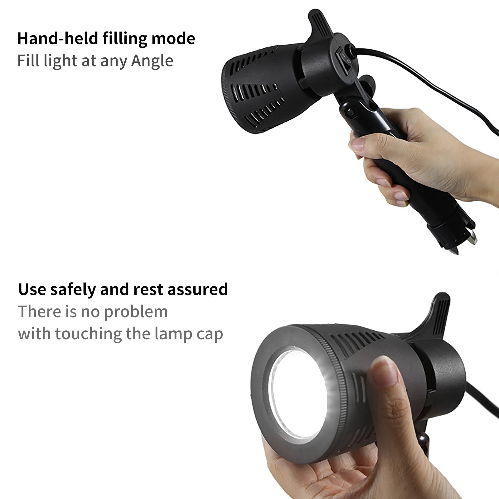 Светодиодный фон для фотосъемки светильник белый Точечный стробоскопическая