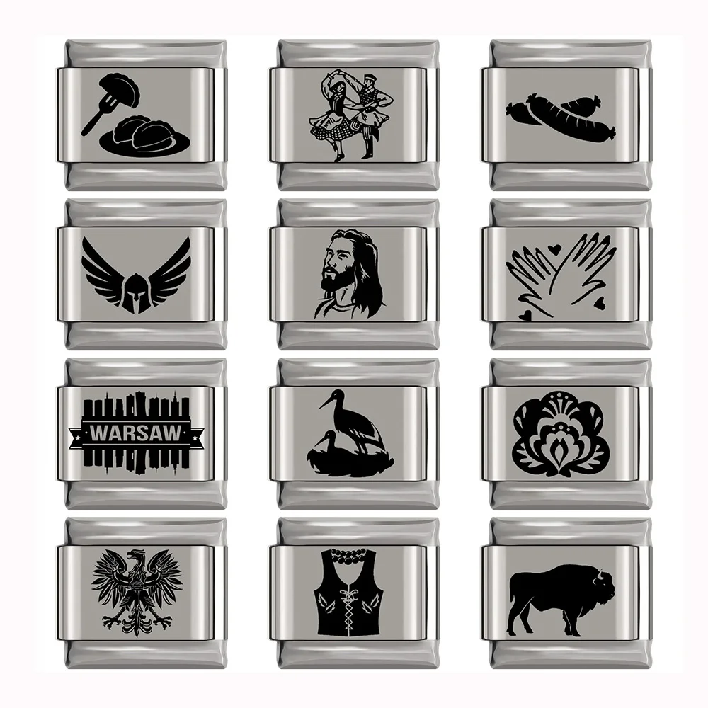 Женский и мужской браслет Hapiship оригинальный из нержавеющей стали 9 мм ювелирное