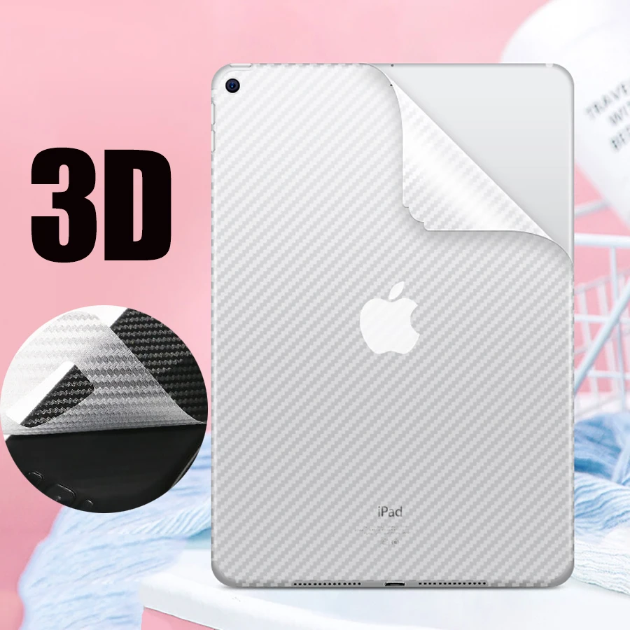 2 шт. матовая 3d-пленка из углеродного волокна для Apple iPad Air 3 4 10 9 7 Pro 11 12 2020 mini 5 6 |
