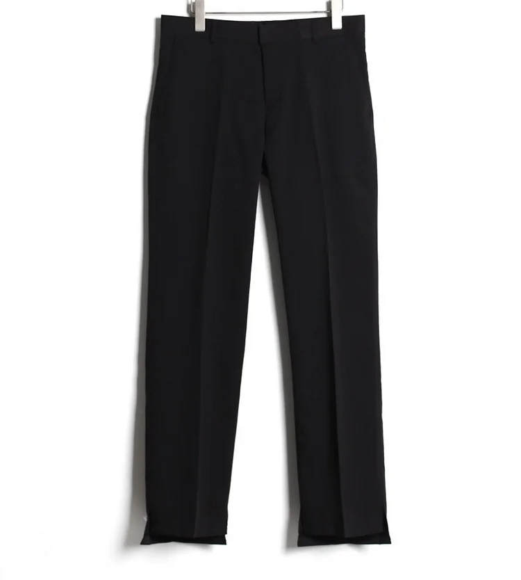 

Men's casual loose pants, split suit pants, slim straight pants, fashion brand