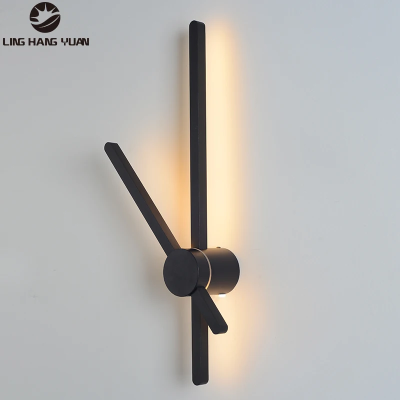 Современный светодиодный настенный светильник 110 В 220 18 Вт металлическое бра