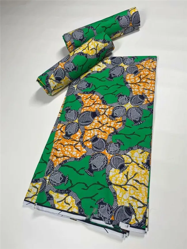 

African Ankara Fabric Wax Print Pagne Sewing Material Accessories DIY Craft Original Batik Real Wax Fabric For Party Dress