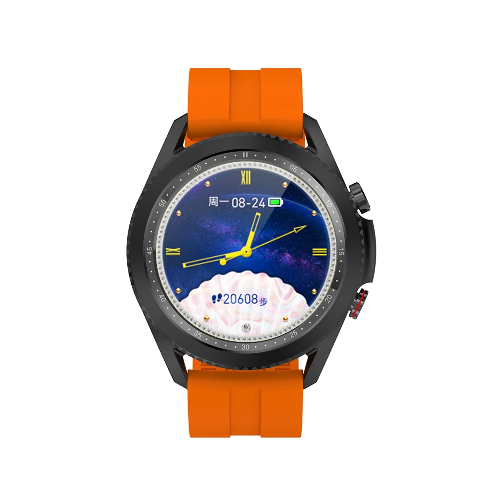 

Mi Eco-Chain 2021 IP67 Waterproof 1.3 Inch Round Screen Realtek Gloryfit APP BT Call T40 Smart Watch PK L19 DT95 T10 Smartwatch