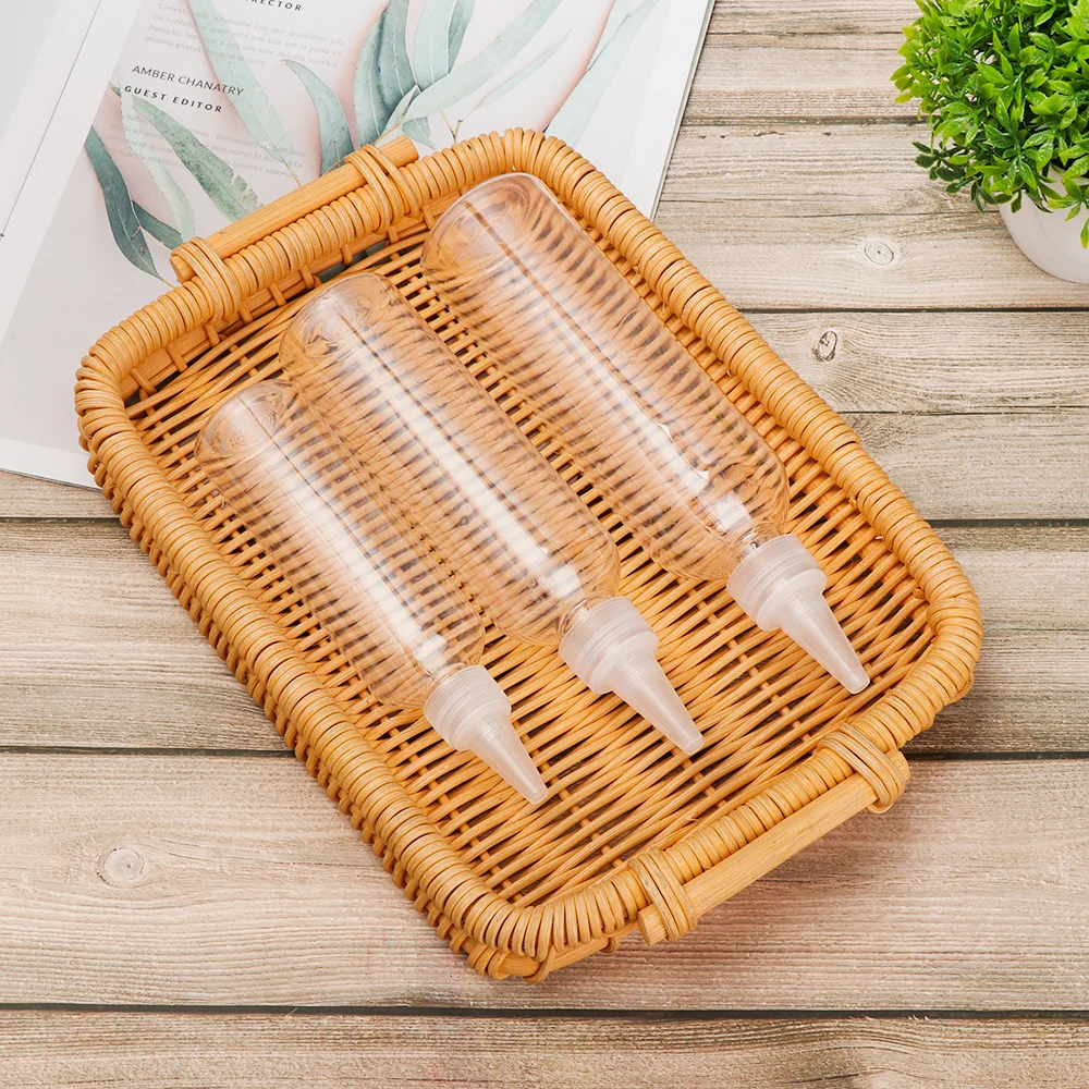 5 шт./компл. 10-250 мл пустой флакон-капельница с защитой от детей пластиковая