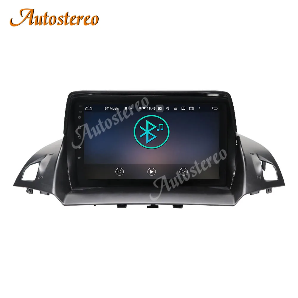 Online Android 10,0 Carplay 4 + 128GB Für Ford Kuga 2013-2018 Auto GPS Navigation Auto Radio Multimedia Player Band Recorder Kopf Einheit IPS
