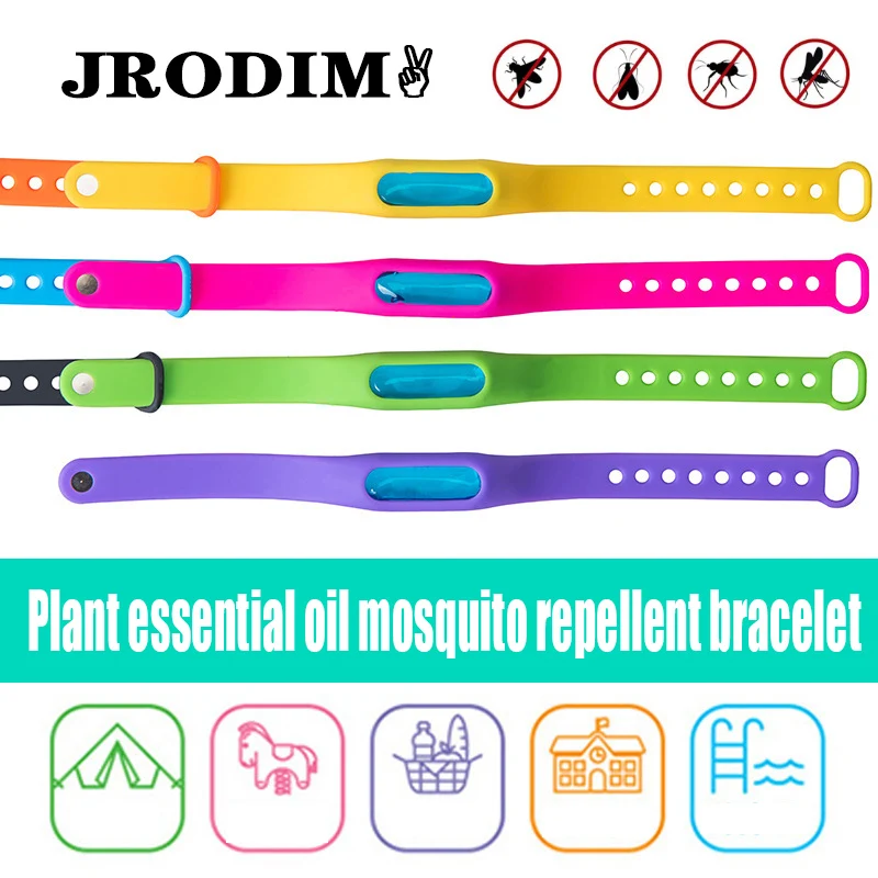 10/20pcs Anti Mosquito Pest Insect Bugs Waterproof Wristband Repeller Wrist Band Bracelet Capsule Repellent | Дом и сад