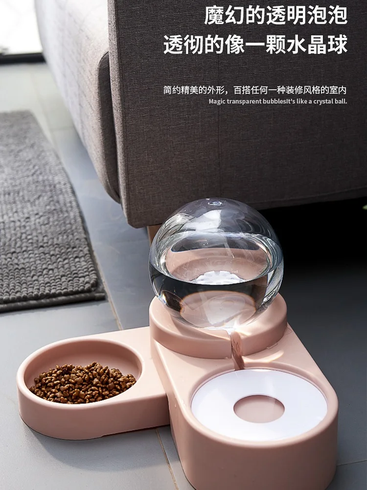 Фонтан воды кота автоматическая кормушка для домашних животных фонтан кошка