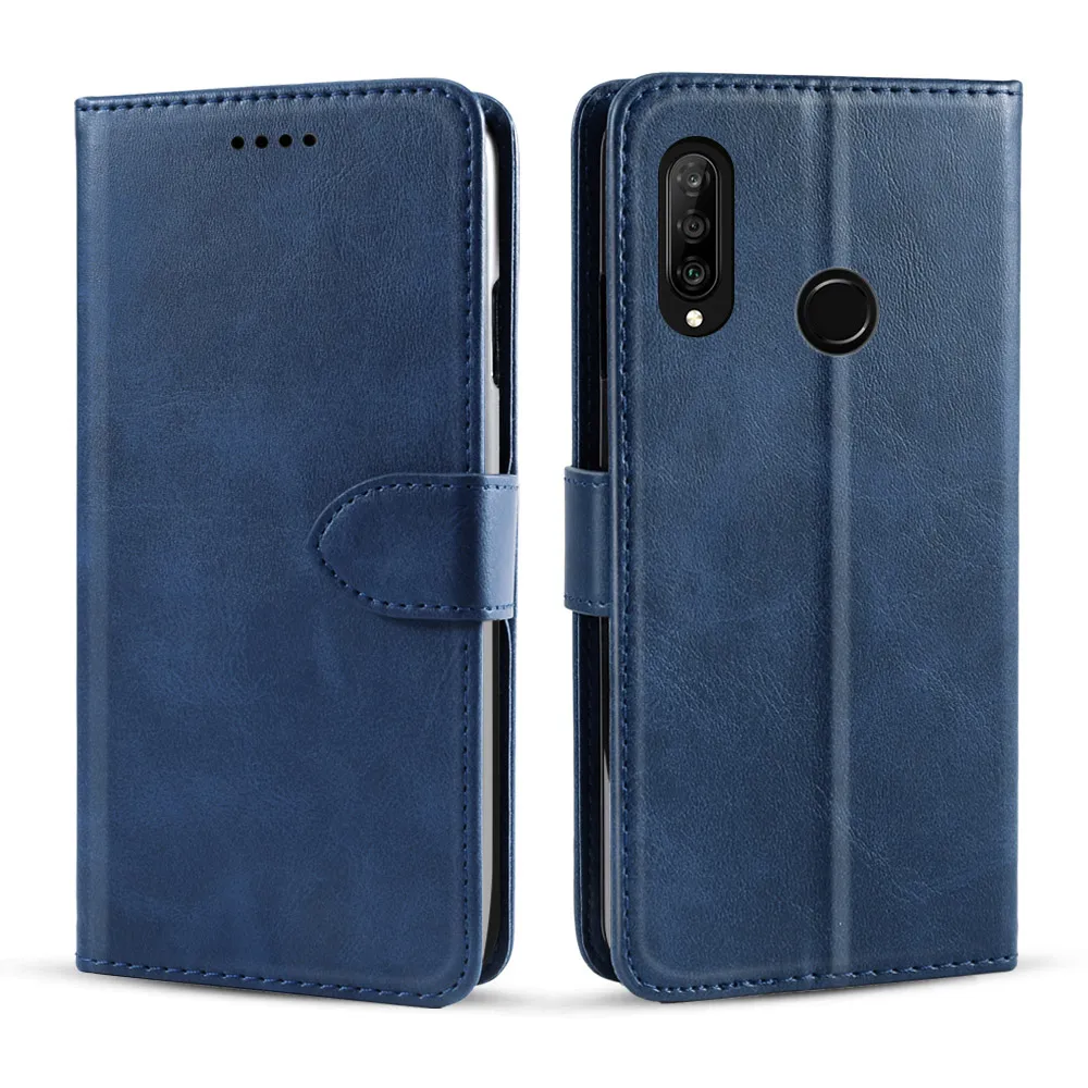 Для huawei Honor 10 Lite 2019 P Smart чехол из телячьей кожи PU кожаный флип-чехол-кошелек с