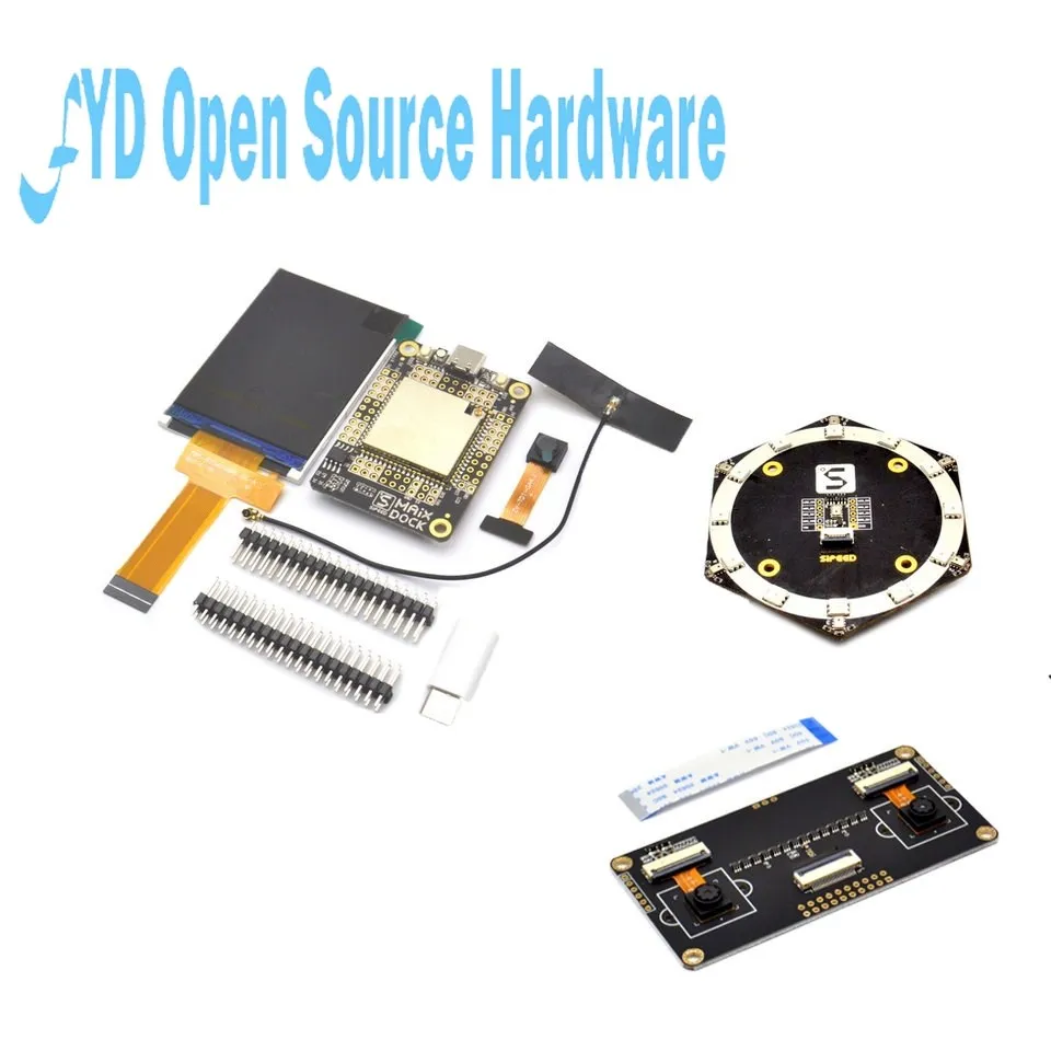 

Sipeed MAIX Dock K210 Ai + Лот, глубокое обучение, сканирование зрения и голос SZFYDOSH