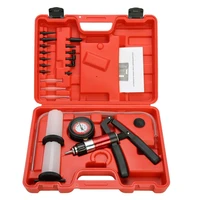 auto diagnostic tool car auto handheld vacuum pistol pump brake bleeder adaptor fluid reservoir oil tester tools kit
