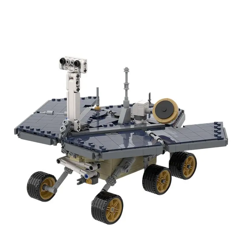 

MOC космическая станция зонд робот сборка модель игрушки автомобиль дети строительные блоки украшения звезда фильм конечный коллекционер