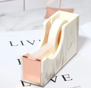 Marble Edition Masking Tape Cutter Adhesive Dispenser office accessories Stationery Stationer | Канцтовары для офиса и дома