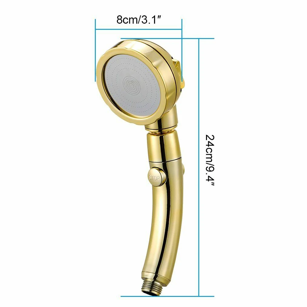 Ручная насадка для душа высокого давления 3 в 1 с выключателем паузы вкл./выкл. |