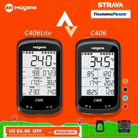 magene c406 lite bike computer waterproof gps wireless smart mountain road bicycle monito stopwatchring cycling data app