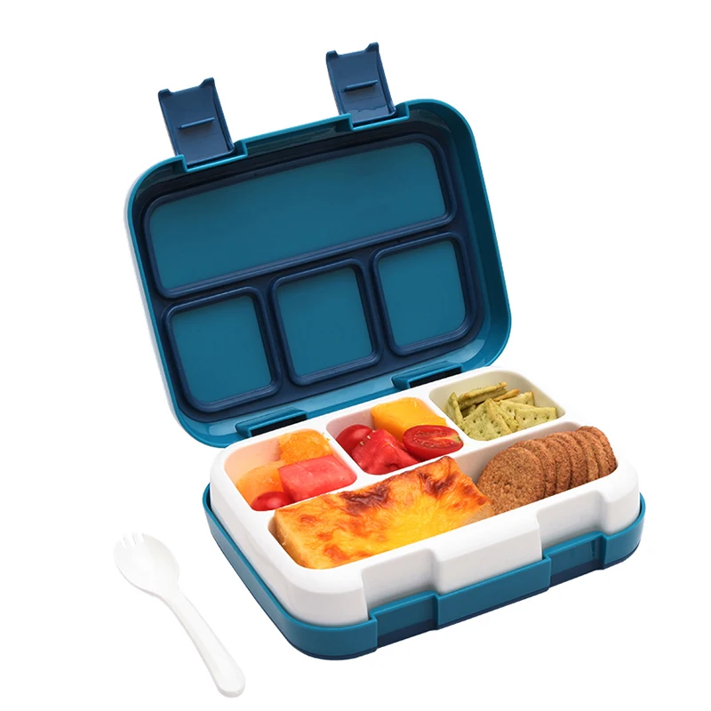 Lunch Box For Kids Bento Microwavable Food Container Student Children Storage Leakproof Tableware Accessories | Дом и сад