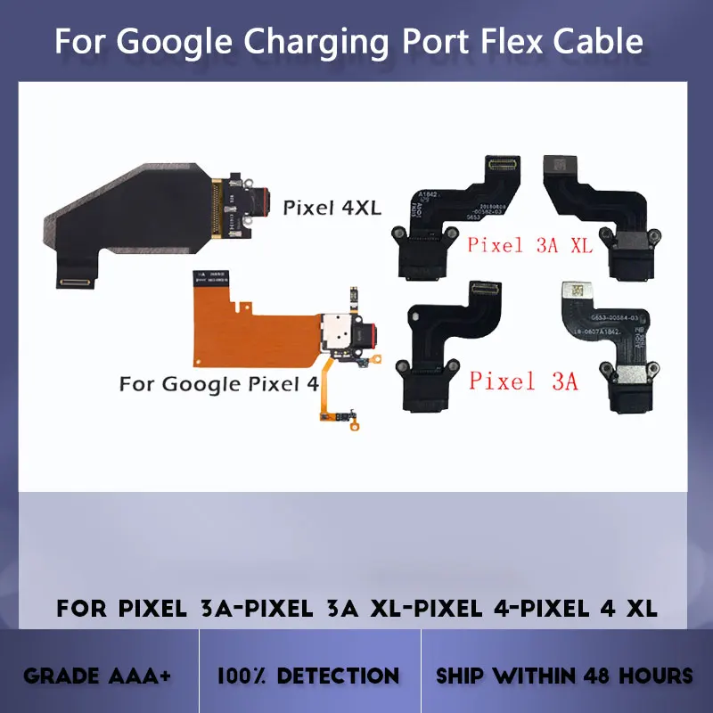 Печатная плата с зарядным портом для Google Pixel 3A XL 4 замена гибкого кабеля