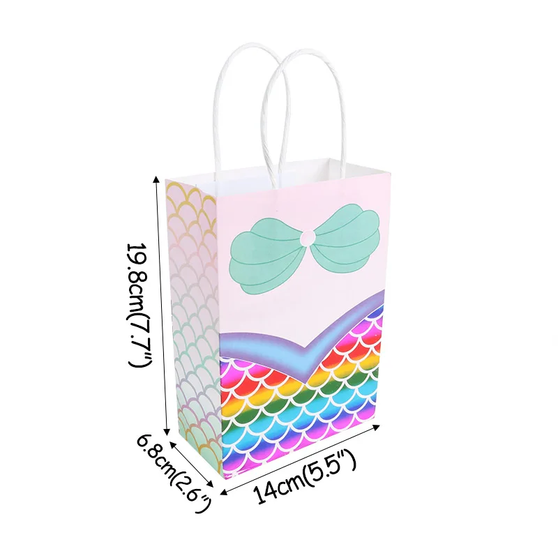 CHENN принадлежности для вечевечерние в стиле русалки Подарочная сумка виде хвоста