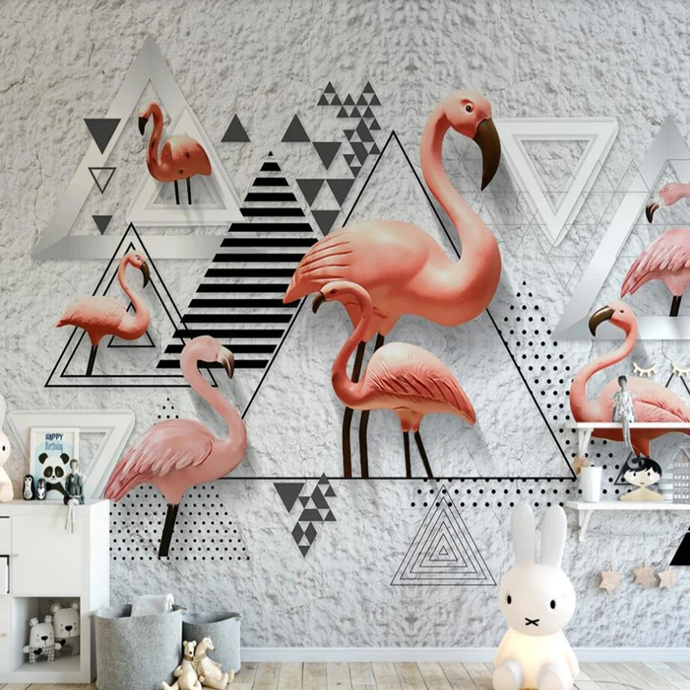 3D-обои Milofi на заказ Настенные обои в скандинавском минималистичном стиле 3D