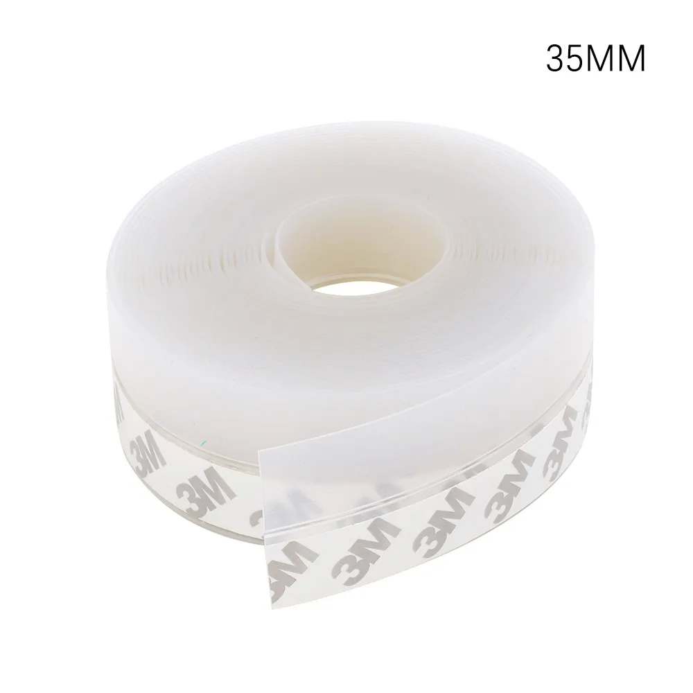 

5M Self Adhesive Tape Stickers Door Bottom Seal Strip Window Rubber Seal Weatherstrip Windproof Dust Kitchen Door Sealing Tape