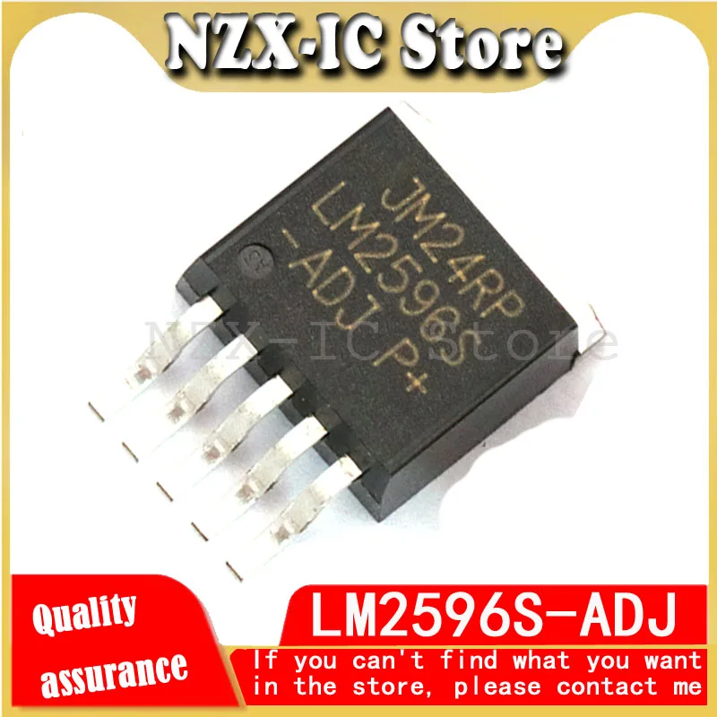 

10PCS LM2596S-ADJ LM2596S ADJ LM2596 TO-263-5 Free shipping