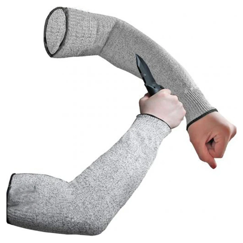 

1Pair Arm Sleeve Level 5 HPPE Cut Resistant Work Protection Arm Sleeve Covers