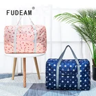 Складные дорожные сумки FUDEAM из ткани Оксфорд, вместительный чемодан, водонепроницаемая сумка для мужчин и женщин, деловой органайзер, сумка для хранения