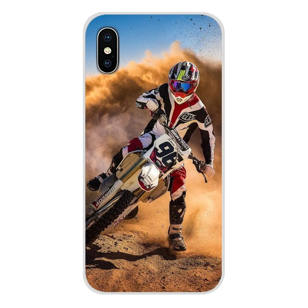 Чехол для мобильного телефона Xiaomi Redmi 4A S2 Note 3 3S 4 4X5 Plus 6 7 6A Pro Pocophone F1 Dirtbikes Moto Cross Classic