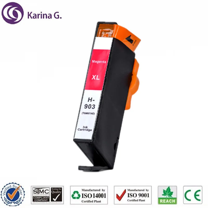 Чернильные картриджи совместимы с hp 903 HP ( 907) подходит для Officejet Pro 6950 6960 6962 6963 6965 6966